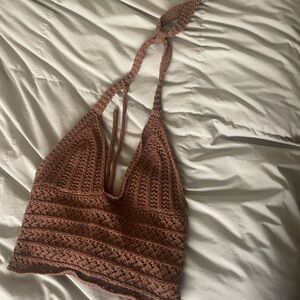 Crotchet Halter Top